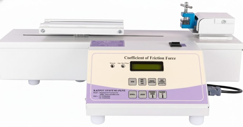 Coefficient of Friction Tester - (COF ) - Katpot Systems